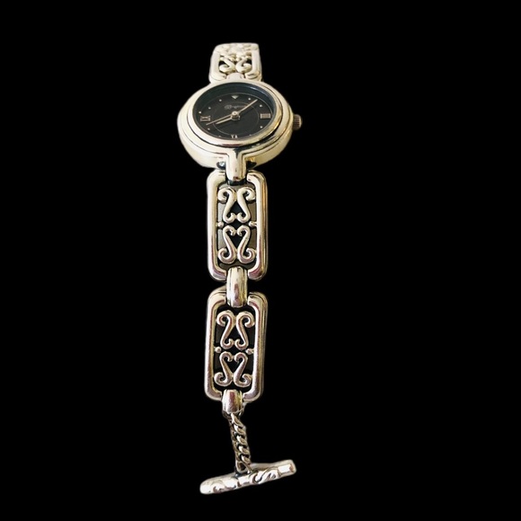 BRIGHTON HARTFORD WATCH ADJUSTABLE BAND NEW BATTERY EXCELLENT CONDITION - Picture 4 of 6